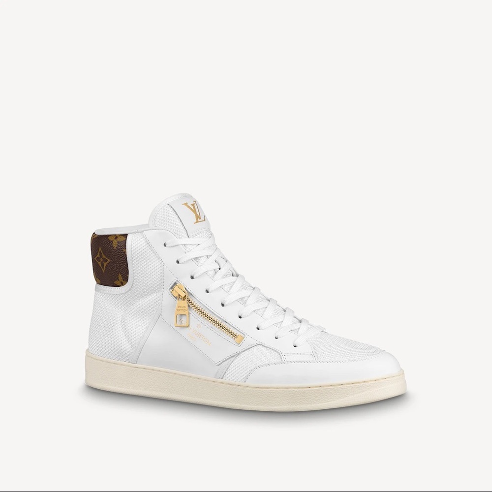 LOUIS VUITTON RIVOLI SNEAKER BOOTS - Picture 6 of 13